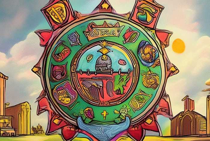 儿童历史徽章 - 历史的徽章