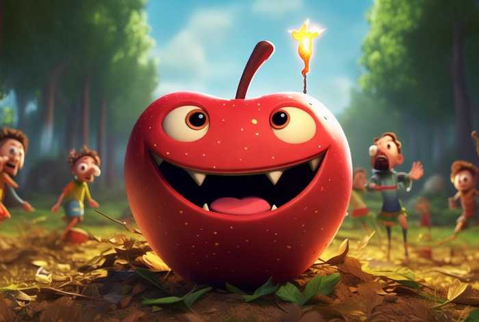 儿童绘本故事会爆炸的苹果 绘本故事《会爆炸的苹果》