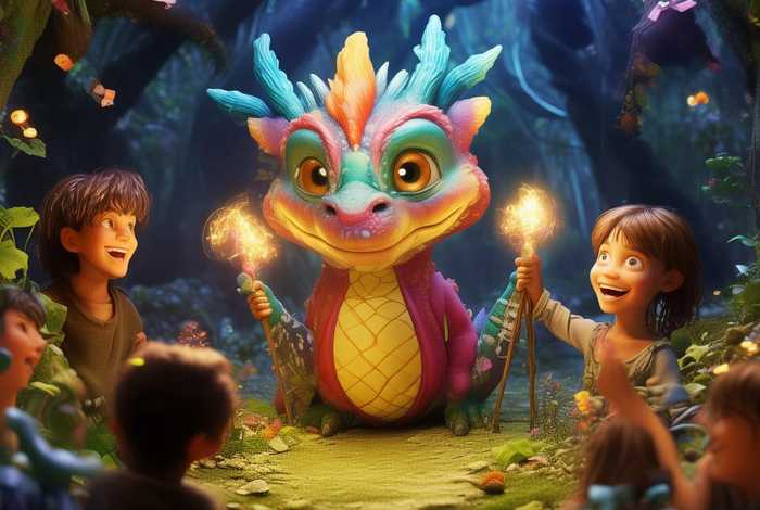 儿童故事龙的故事；幼儿故事龙的传说