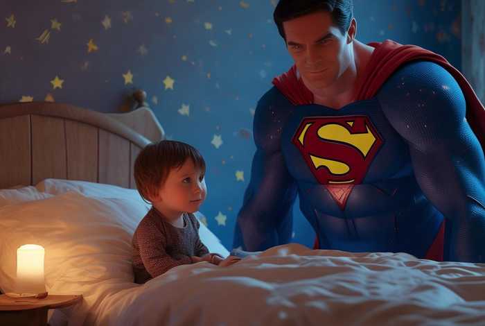 儿童故事超人的故事；超人的睡前故事