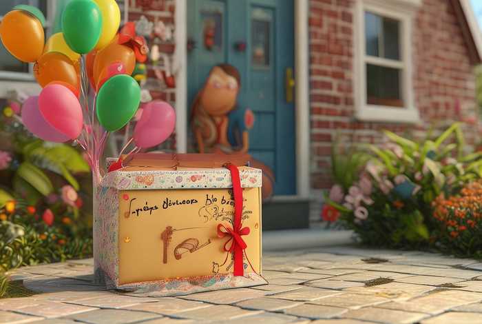 儿童故事婴儿邮寄到父母家 - 快递寄婴儿事件