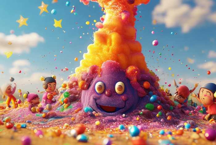 儿童故事 火山、火山幼儿故事