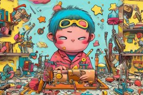 儿童动画发明小故事（动画片一个小孩发明家）