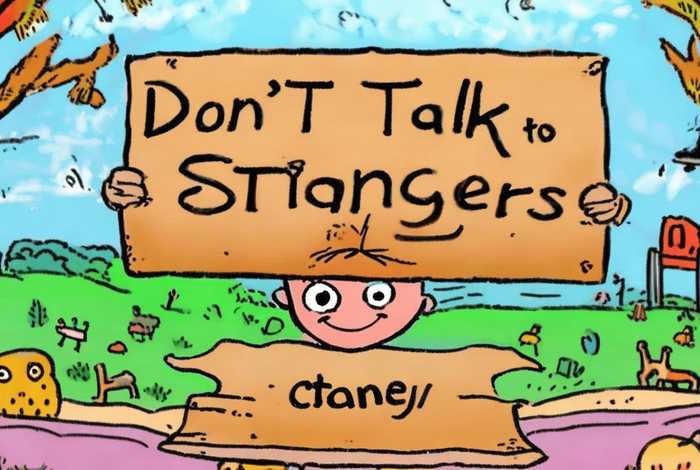 儿童故事不要和陌生人说话 - 儿童绘本故事不要和陌生人说话
