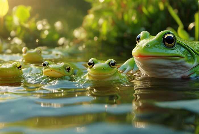 儿童故事小蝌蚪找妈妈 - 幼儿故事 小蝌蚪找妈妈