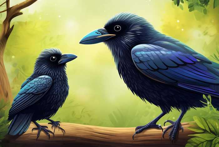 儿童绘本故事带图片 儿童绘本故事带图片小乌鸦爱妈妈