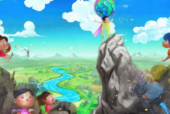 儿童神话故事女娲补天的故事（女娲补天的神话故事幼儿版）