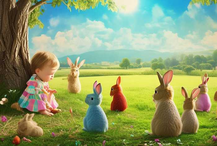 儿童故事《守株待兔》；经典故事《守株待兔》宝宝们都喜欢的小故事