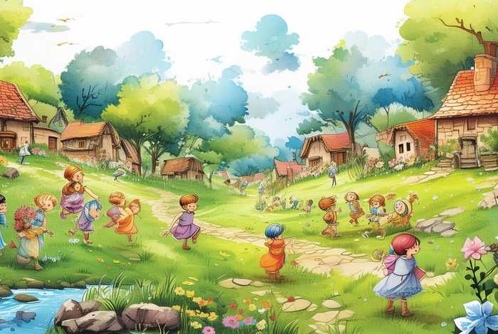 儿童我的家乡简短故事、儿童我的家乡简笔画 儿童我的家乡简短故事、儿童我的家乡简笔画