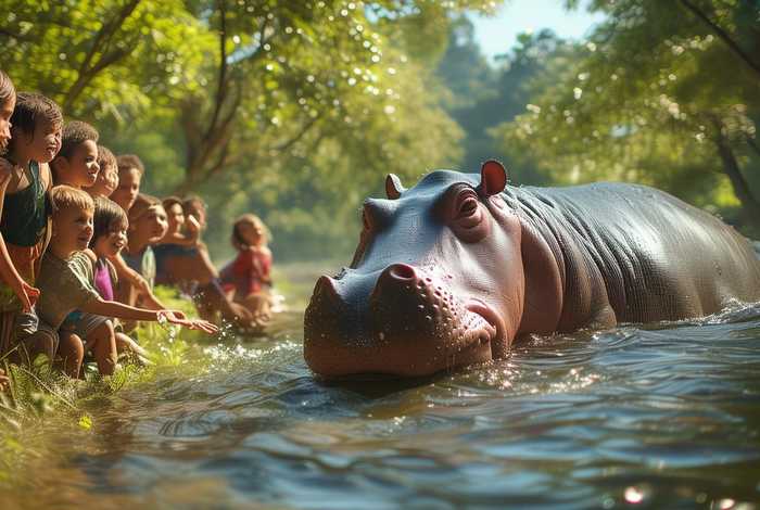 儿童故事河马找快乐;河马找邻居幼儿故事 儿童故事河马找快乐;河马找邻居幼儿故事