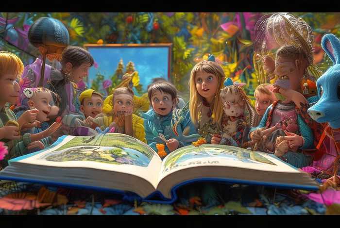 儿童故事图片、故事图片素材