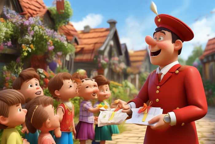 儿童故事邮递员，邮递员的故事