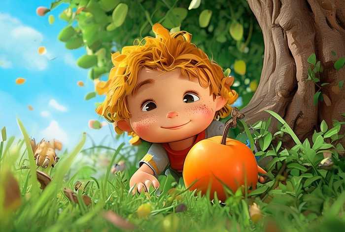 儿童故事柿子去哪了图片 柿子的儿童图片故事 儿童故事柿子去哪了图片 柿子的儿童图片故事