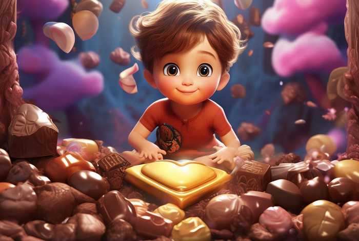 儿童巧克力故事（儿童巧克力故事书）