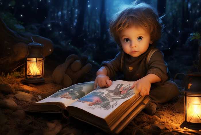 儿童故事夜书 夜书所见 小故事