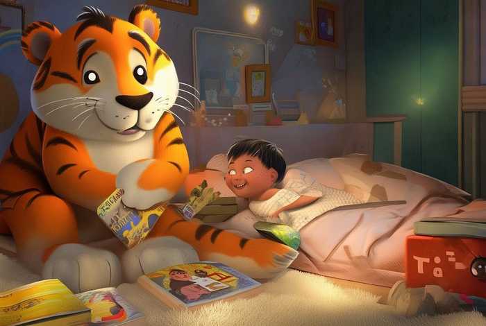 儿童睡前故事老虎外婆全集 - 幼儿故事在线听睡前老虎外婆