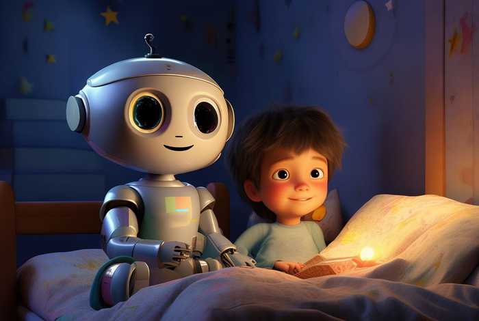 儿童睡前故事机器人的好朋友;机器人和小朋友的故事 儿童睡前故事机器人的好朋友;机器人和小朋友的故事