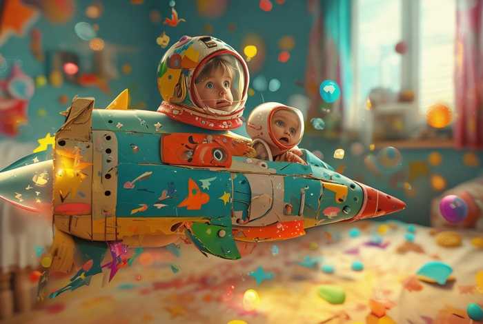 儿童故事火箭的故事；火箭的幼儿故事