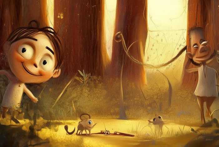 儿童故事自作自受，寓言故事自作自受的主要内容