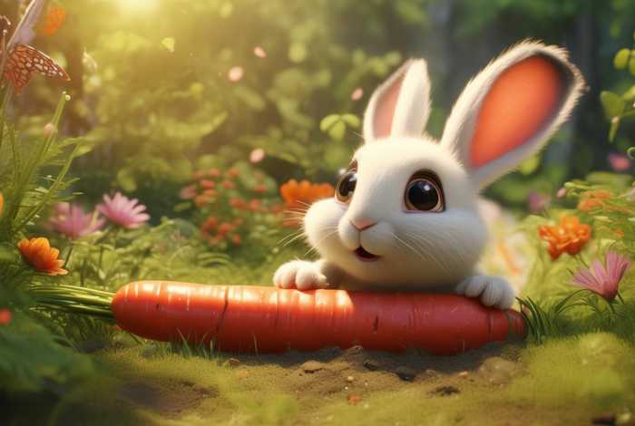 儿童故事拔萝卜的故事(儿童故事小白兔拔萝卜的故事) 儿童故事拔萝卜的故事(儿童故事小白兔拔萝卜的故事)