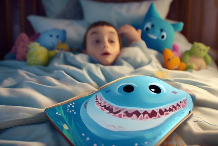 儿童睡前故事鲨鱼的故事、鲨鱼的睡前小故事