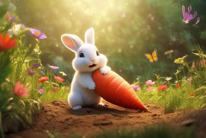 儿童故事拔萝卜的故事(儿童故事小白兔拔萝卜的故事) 儿童故事拔萝卜的故事(儿童故事小白兔拔萝卜的故事)