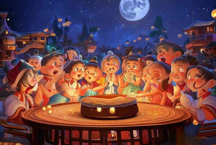 《中秋》故事儿童版；少儿中秋故事