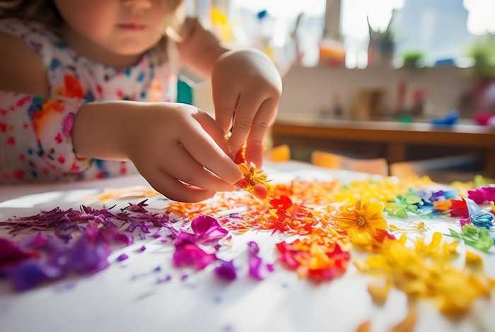 儿童花瓣手工贴图、儿童花瓣手工贴图怎么做 儿童花瓣手工贴图、儿童花瓣手工贴图怎么做