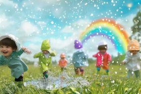 《雨》儿童故事；关于雨的幼儿故事