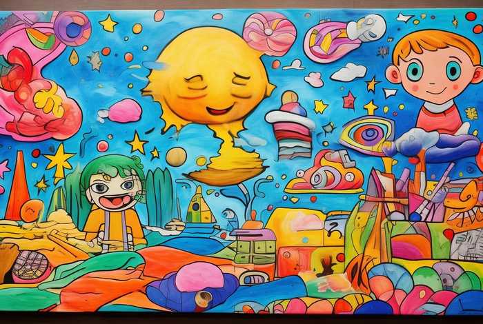 儿童创意绘画图片（儿童创意绘画图片大全大图）