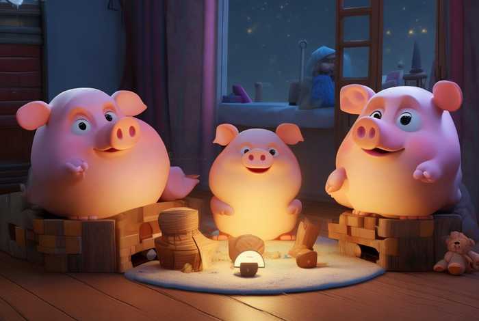 儿童睡前故事《三只小猪》 少儿睡前故事视频三只小猪 儿童睡前故事《三只小猪》 少儿睡前故事视频三只小猪