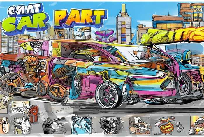 cars绘本讲解、car parts绘本