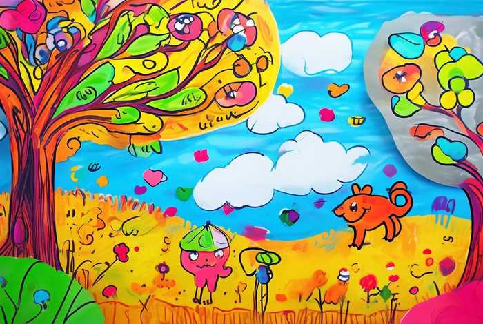 儿童蜡笔简笔画（儿童蜡笔画大全简单漂亮）