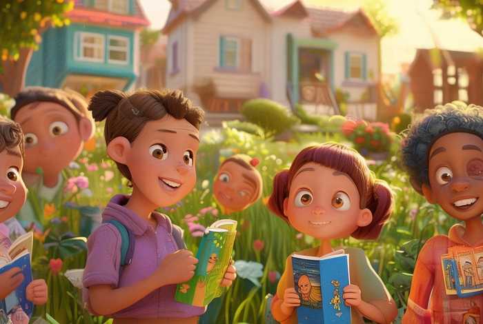 儿童故事邻居、幼儿故事邻居