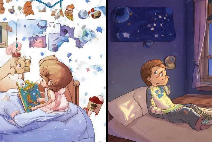 2岁的睡前故事、7-12岁的睡前故事