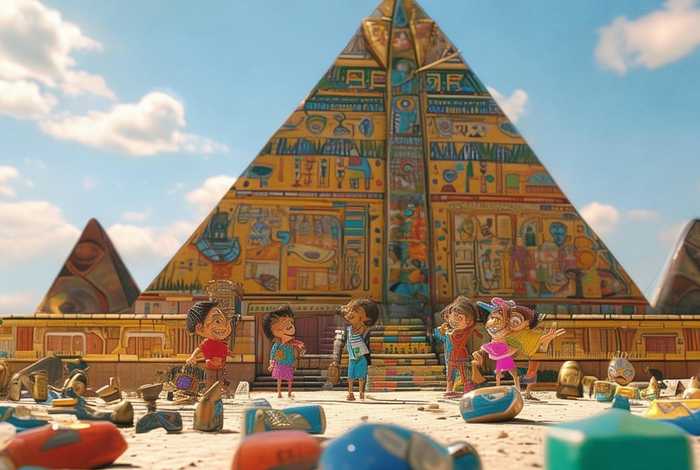 儿童宝藏故事金字塔 - 金字塔幼儿故事