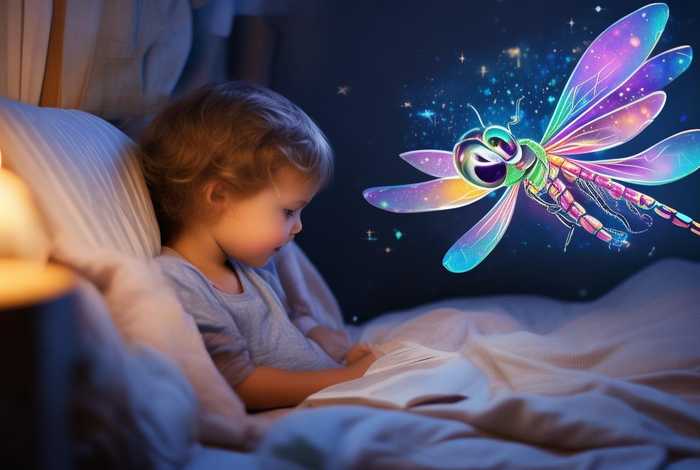 儿童蜻蜓故事睡前听，睡前故事 蜻蜓