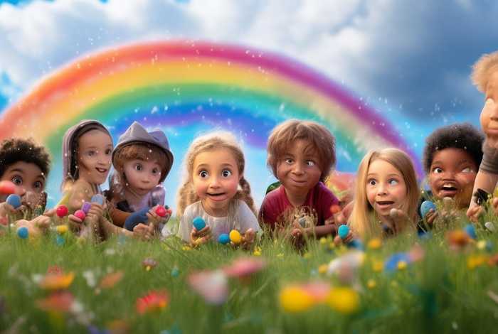 儿童故事彩虹的约定、彩虹的约定儿童版