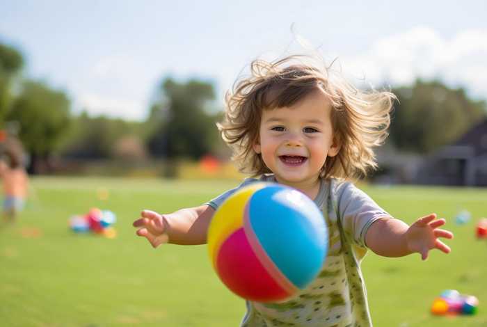 儿童接球图片 儿童接球图片大全
