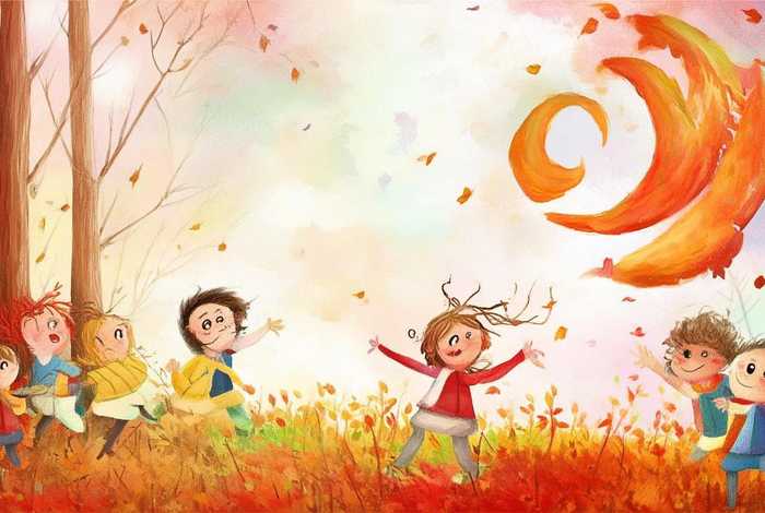 儿童故事 风中的落叶（风中的落叶绘本故事）