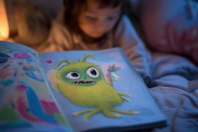 儿童睡前胆小鬼的故事；胆小鬼的绘本故事