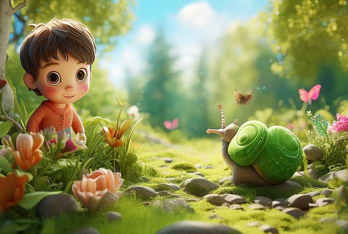 you are儿童绘本故事，are you a snail？英文绘本