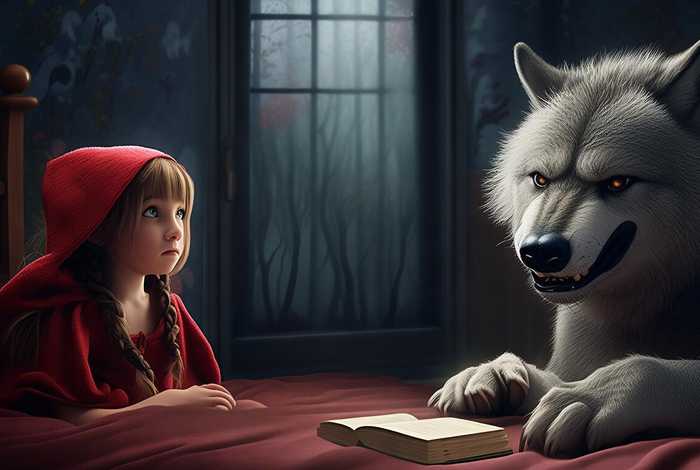 儿童故事小红帽 - 睡前故事小红帽与大灰狼故事原版 儿童故事小红帽 - 睡前故事小红帽与大灰狼故事原版