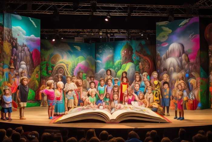 儿童英文故事表演舞台 - 幼儿英文故事表演