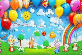 儿童创意海报图片 儿童创意海报图片模板