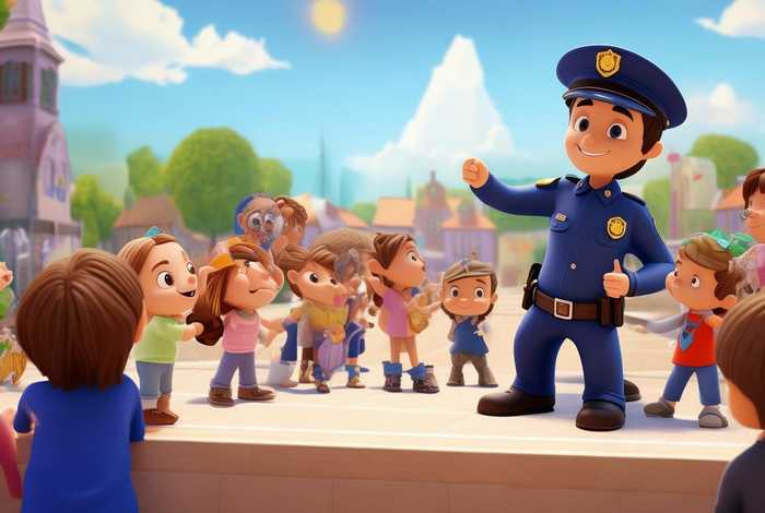 儿童警察故事有声故事 - 警察少儿故事