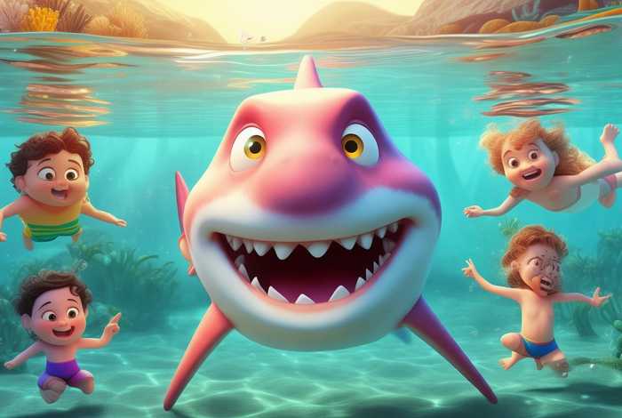 儿童故事鲨鱼怪 - 鲨鱼的故事幼儿故事