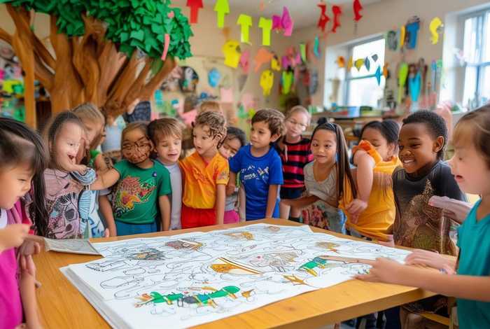 儿童故事画报三年级作文，三年级故事手抄报怎么画？