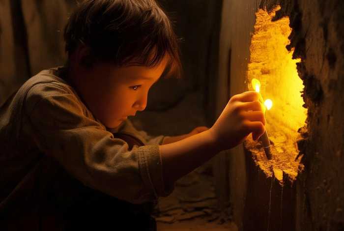 儿童故事凿壁偷光视频，视频凿壁偷光的故事