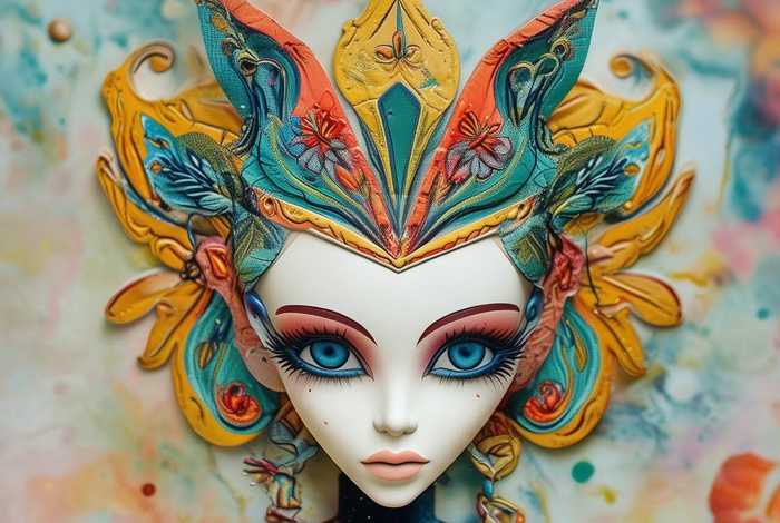 儿童格林童话头饰手工制作图片打印版；格林童话手工卡纸制作